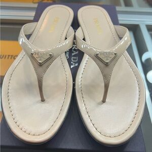 Prada Thong Calzature Donna Sandals Size US 40
